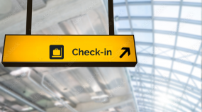 Check-in Sign